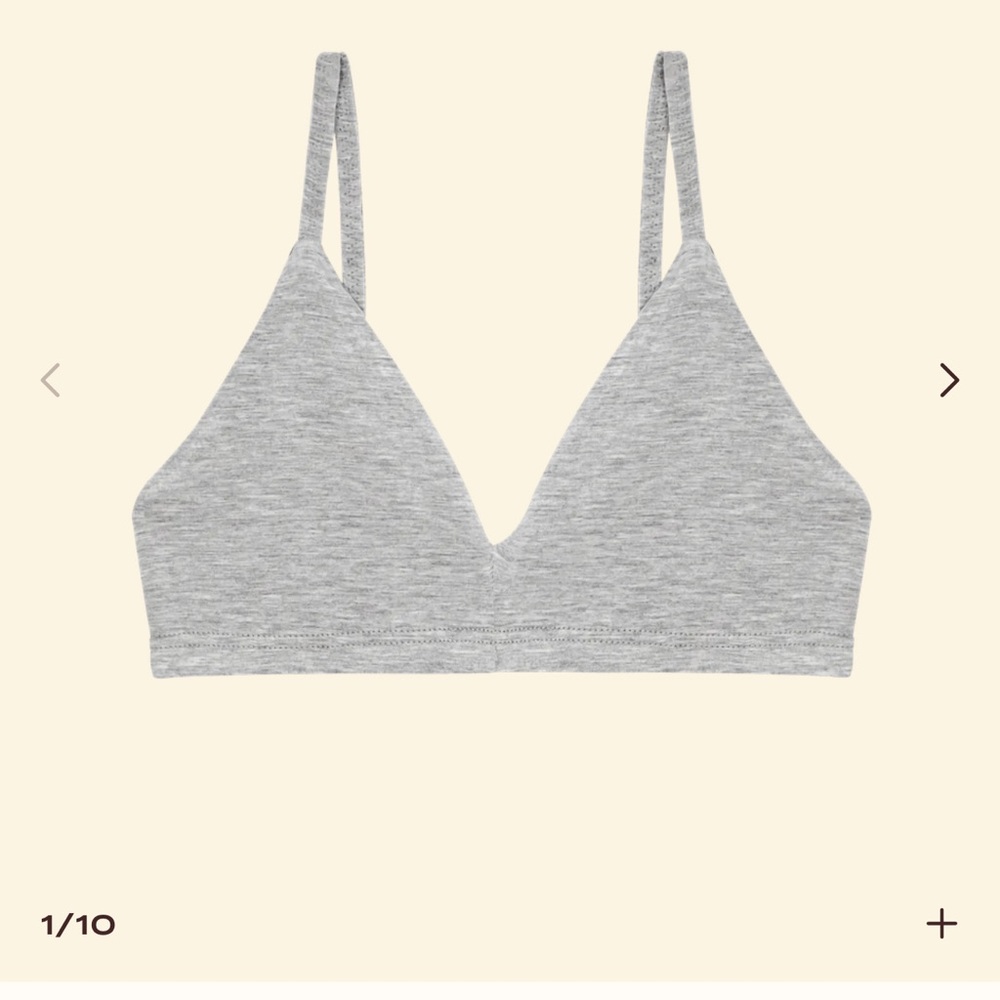 Gray Women's Bralette